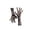 B, variant on Halloween Creepy Zombie Hand Window Cling, 1PCS Spooky Removable Window Decal, Scary Reaching Hands Decoration for Glass Door,A
