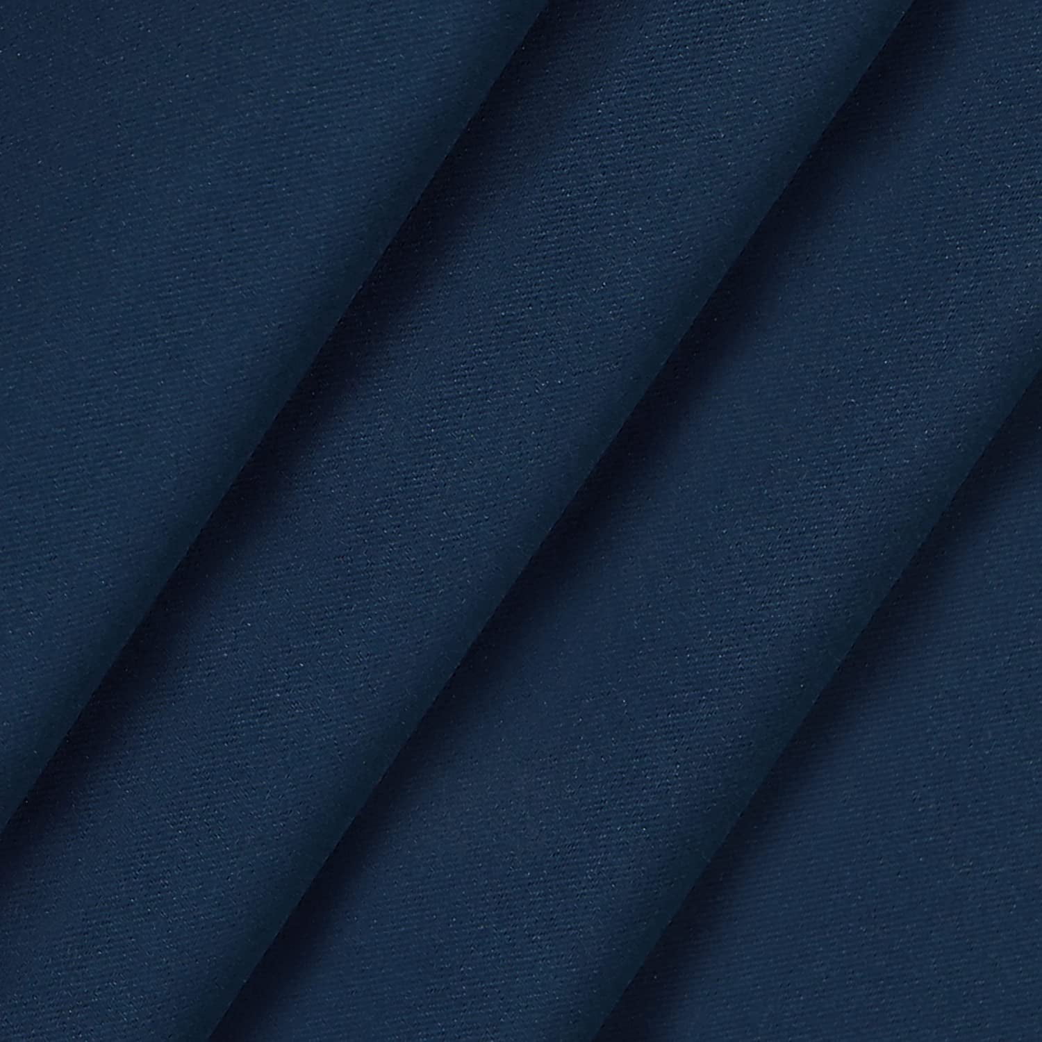 ECLIPSE Brockfield Waterproof Blackout Thermal Insulated Grommet Outdoor Curtain for Patio or Porch (1 Panel), 52 in x 108 in, Navy