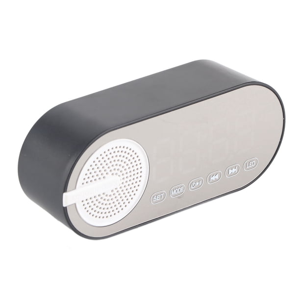 Réveil Intelligent Bluetooth 5.4 Avec écran HD, Haut-parleur Stéréo, Lumière RVB, Météo, Appels Mains Libres