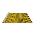 thumbnail image 2 of Ahgly Company Machine Washable Indoor Rectangle Abstract Yellow Modern Area Rugs, 8' x 10', 2 of 4