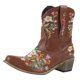 thumbnail image 1 of NECHOLOGY Botas Mujer Adulto Femenino Zapatos Botines para mujer Botas Botas Botas de retro Tobillo Vaqueras para mujer Zapatos Botas de mujer bordadas (Brown, 9), 1 of 7
