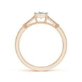 thumbnail image 2 of ANGARA Natural 0.55 Ct. Diamond Vintage Inspired Ring in 14K Rose Gold for Women (Ring Size: 11.5), 2 of 9