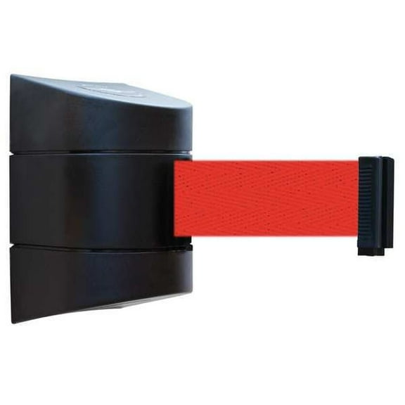 Tensabarrier Belt Barrier, Black,Belt Color Red 897-15-S-33-NO-R5X-C