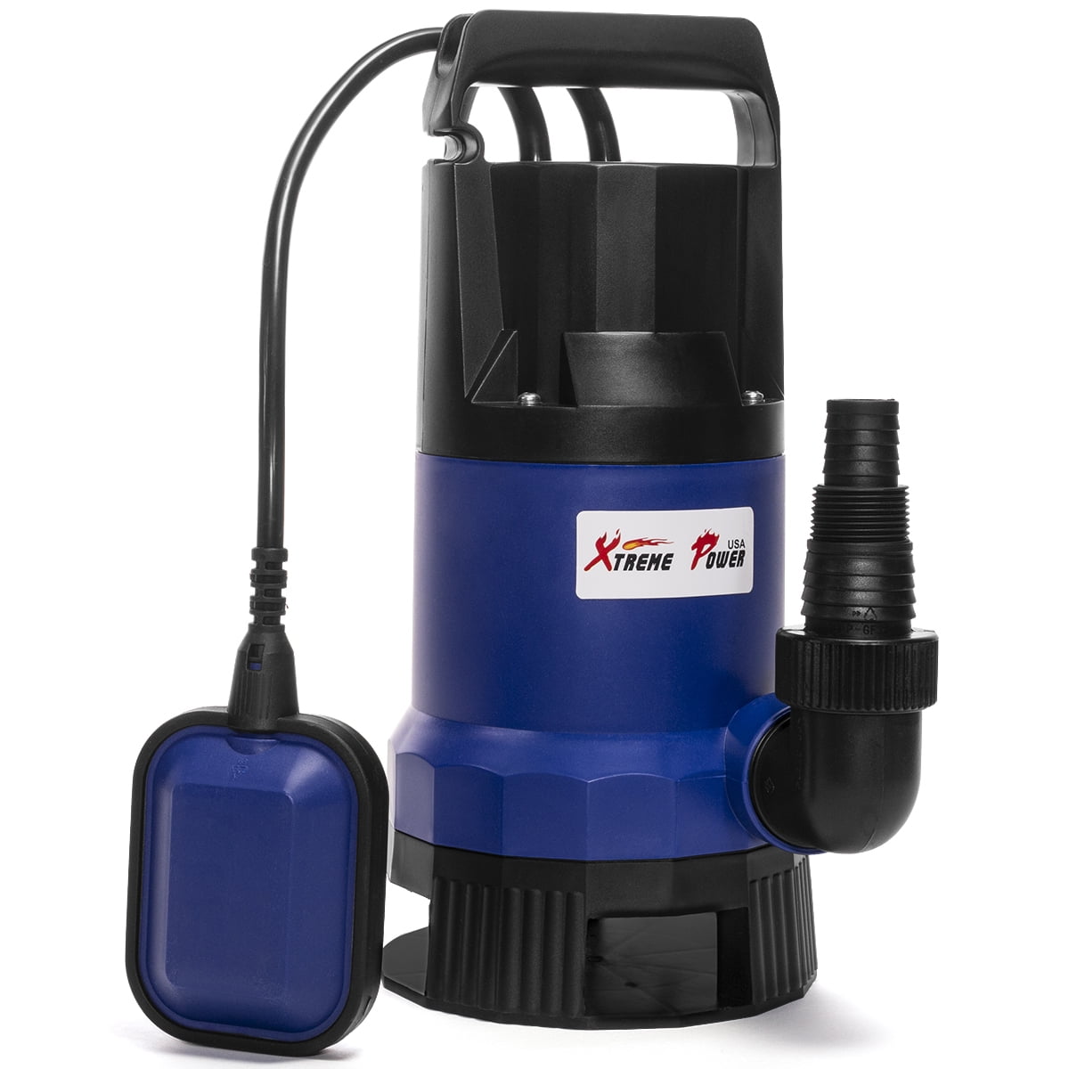 Electric Submersible Clean or Dirty Water Pump for Flood Pool Garden Well Pond 