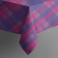 thumbnail image 5 of Pink Purple Checkered Pattern Square Tablecloth,Waterproof Square Table Cover,Wipeable Spillproof Washable Table Cover for Home Kitchen Party Decor 42"X42"(107x107cm), 5 of 6