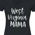 thumbnail image 4 of Inktastic West Virginia Mama Women's V-Neck T-Shirt, 4 of 5
