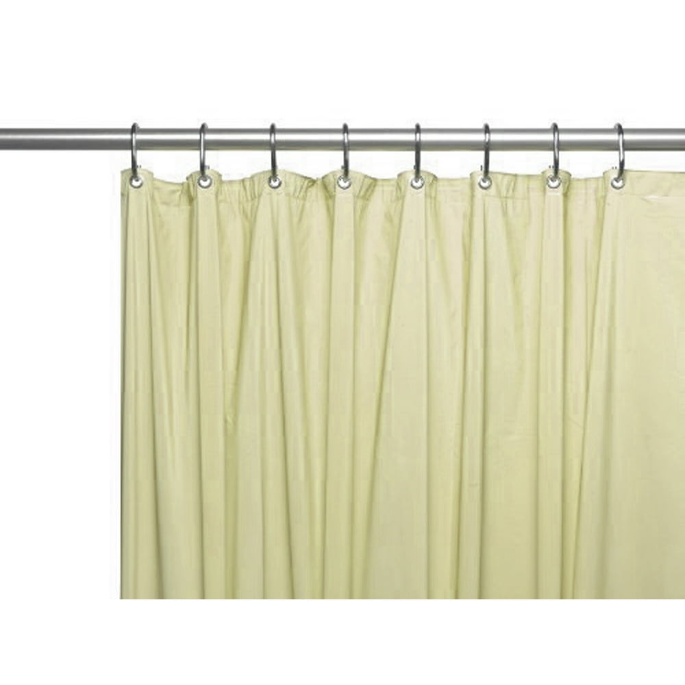 Shower Curtain Liner Metal Grommets, Standard Size 70" x 72