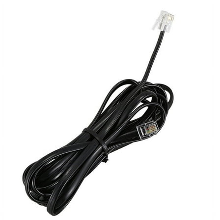 1x telephone cable-black