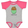 thumbnail image 3 of Inktastic Little Spud Green Boys or Girls Baby Bodysuit, 3 of 5