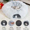 thumbnail image 4 of Cojín lavable gris Cat Tunnel Bed OOZAZEMM de 84 x 84 x 28 cm, 4 of 7