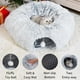 thumbnail image 4 of Cojín lavable gris Cat Tunnel Bed OOZAZEMM de 84 x 84 x 28 cm, 4 of 7