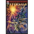 thumbnail image 2 of Women's Marvel Eternals Immortals Walk the Earth Comic Book Cover  Graphic Tee Black Large, 2 of 4
