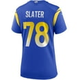 thumbnail image 3 of Maillot de Joueur Retraité pour Femmes Jackie Slater Royal Los Angeles Rams, 3 of 4