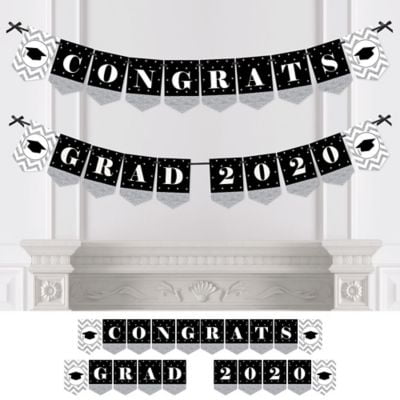Silver Tassel Worth The Hassle Graduation Party Bunting Banner