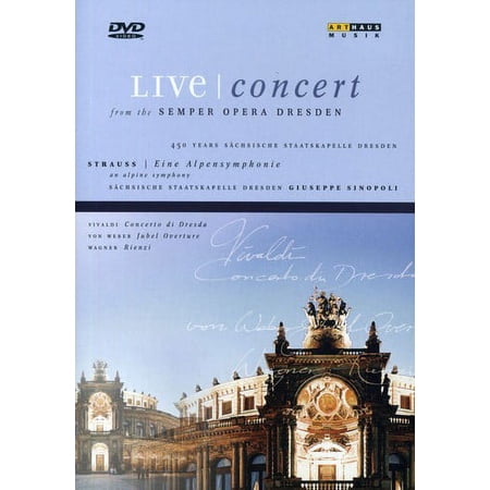 Concert From the Semper Opera Dresden (DVD)