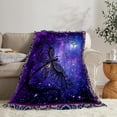 thumbnail image 3 of Yibo Blanket Soft Cozy Yibo Animal Super Fuzzy Fluffy Warm Ocean Yibo Lightweight Fleece Flannel Gifts Blankets for Kids Adults, 3 of 7