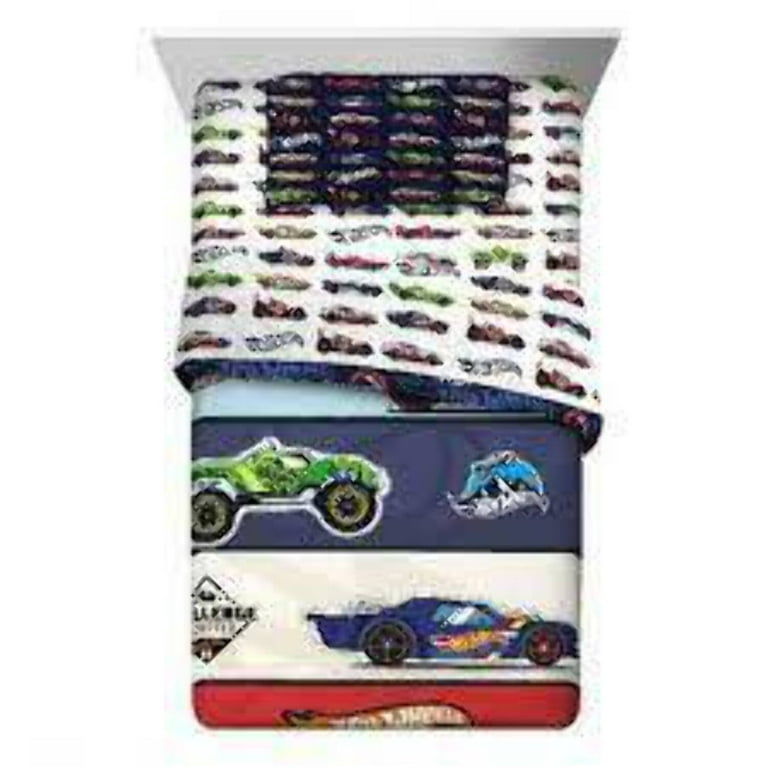 Hot Wheels Twin Size Children s Bedding Comforter Walmart