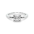 thumbnail image 3 of IGI Certified 3 Carat Cushion Shape Lab Grown Diamond Engagement Ring | 14K White Gold | Mabel Petal Solitaire Diamond Ring | FG-VS1-VS2 Quality Friendly Diamonds, 3 of 6