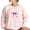 Pink, variant on Fjofpr Sweatshirts for Women Fall Sweatshirt Women Positivitees Women's Bow Sweatshirt Cute Long Sleeve Round Neck Pullover Top