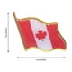 thumbnail image 4 of Pin con bandera de Canadá, insignias de solapa nacionales canadienses, pin patriótico de Canadá, insignia, 4 of 8