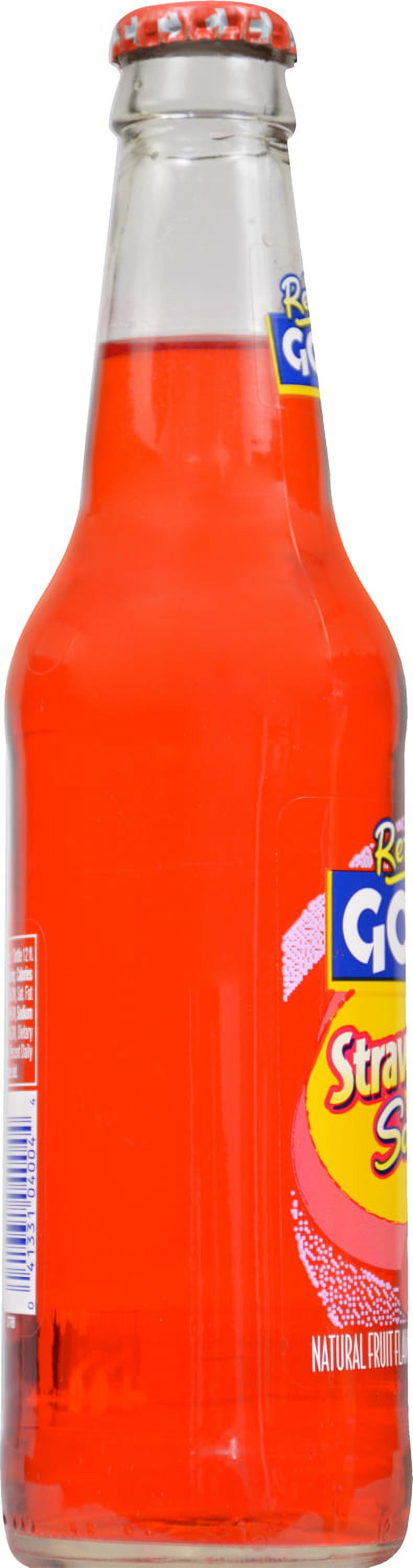 GOYA Refresco Strawberry Soda, 12 Oz