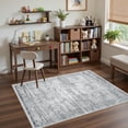 thumbnail image 2 of Roxstand Washable Rugs 3x5, Vintage Distressed Small Area Rugs for Kitchen Floor Entryway, Non Slip Accent Door Mat (3'x5', Grey), 2 of 10