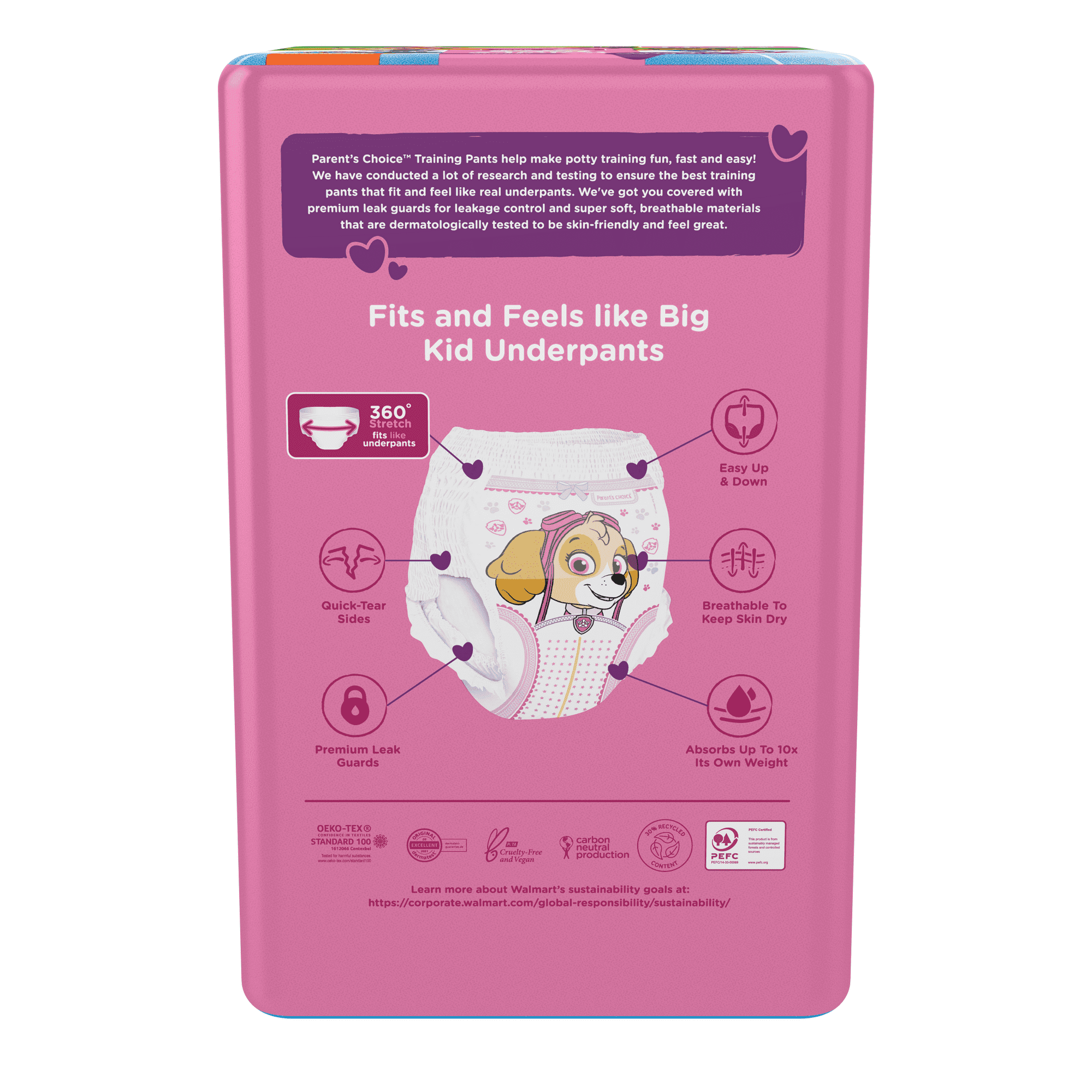 Paw Patrol Training Pants for Girls, 3T/4T, 42 Count (Select For More Options)