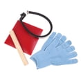 thumbnail image 2 of Máquina cortadora de bordes de goma para raquetas de tenis de mesa, manual y portátil, con rodillo de madera y guantes, para taller, banco, tienda, 2 of 8