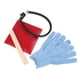 thumbnail image 3 of Juego de herramientas para cortar goma de tenis de mesa, máquina cortadora portátil, manual y ergonómica con rodillo de madera y guantes para taller, 3 of 8