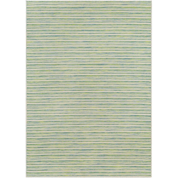 Hauteloom Bess Living Room, Bedroom Area Rug - Modern - Gray, Blue, Green - 7'7"-Round