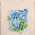 thumbnail image 3 of Instant Message - Jellyfish Ramune - Women's Lightweight French Terry Long Sleeve Shirt, 3 of 6
