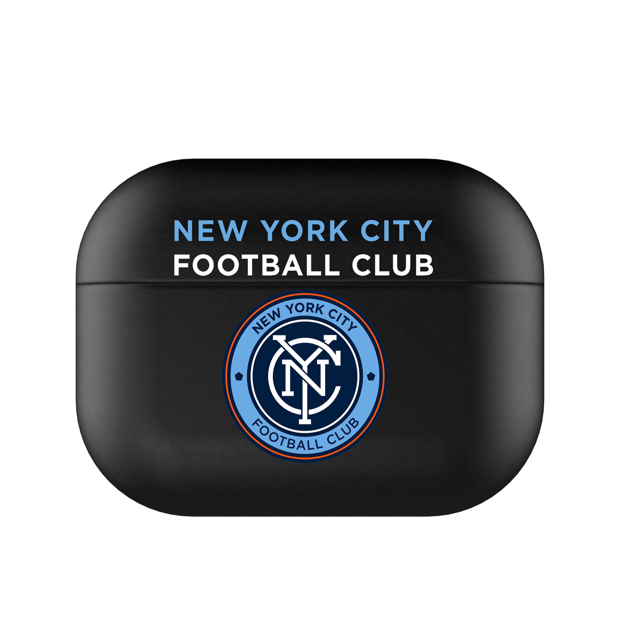 Black New York City FC Insignia AirPods Case Cover