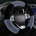 thumbnail image 1 of HOARBOEG Steering Wheel Cover Special Winter General Warm Non Slip Lint Online Celebrities Car Steering Wheel Cover, 1 of 6