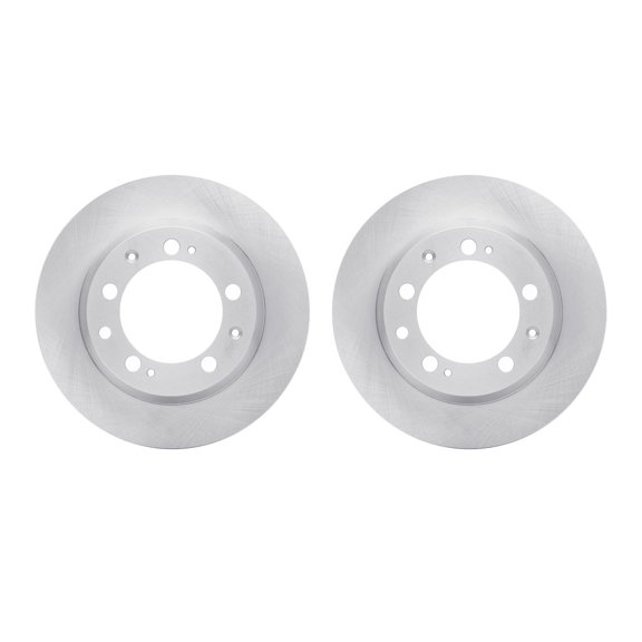 Dynamic Friction Company Rear Brake Rotors 6002-02005