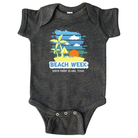 

Inktastic Beach Week South Padre Island Texas with Palm Trees Gift Baby Boy Bodysuit