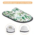 thumbnail image 3 of Balery Cactus Plants1 Pantuflas de Casa de Felpa Silenciosas con Diseño Estampado, Zapatillas Cómodas Antideslizantes de Algodón para Interior-Medium, 3 of 8