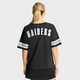 thumbnail image 2 of Women's Fanatics Black Las Vegas Raiders Redzone Curl Route T-Shirt, 2 of 5