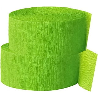 Party Central Club Pack of 12 Emerald Green Crepe Party Streamers 81