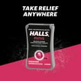 HALLS Minis Watermelon Flavor Sugar Free Cough Drops, 24 Drops