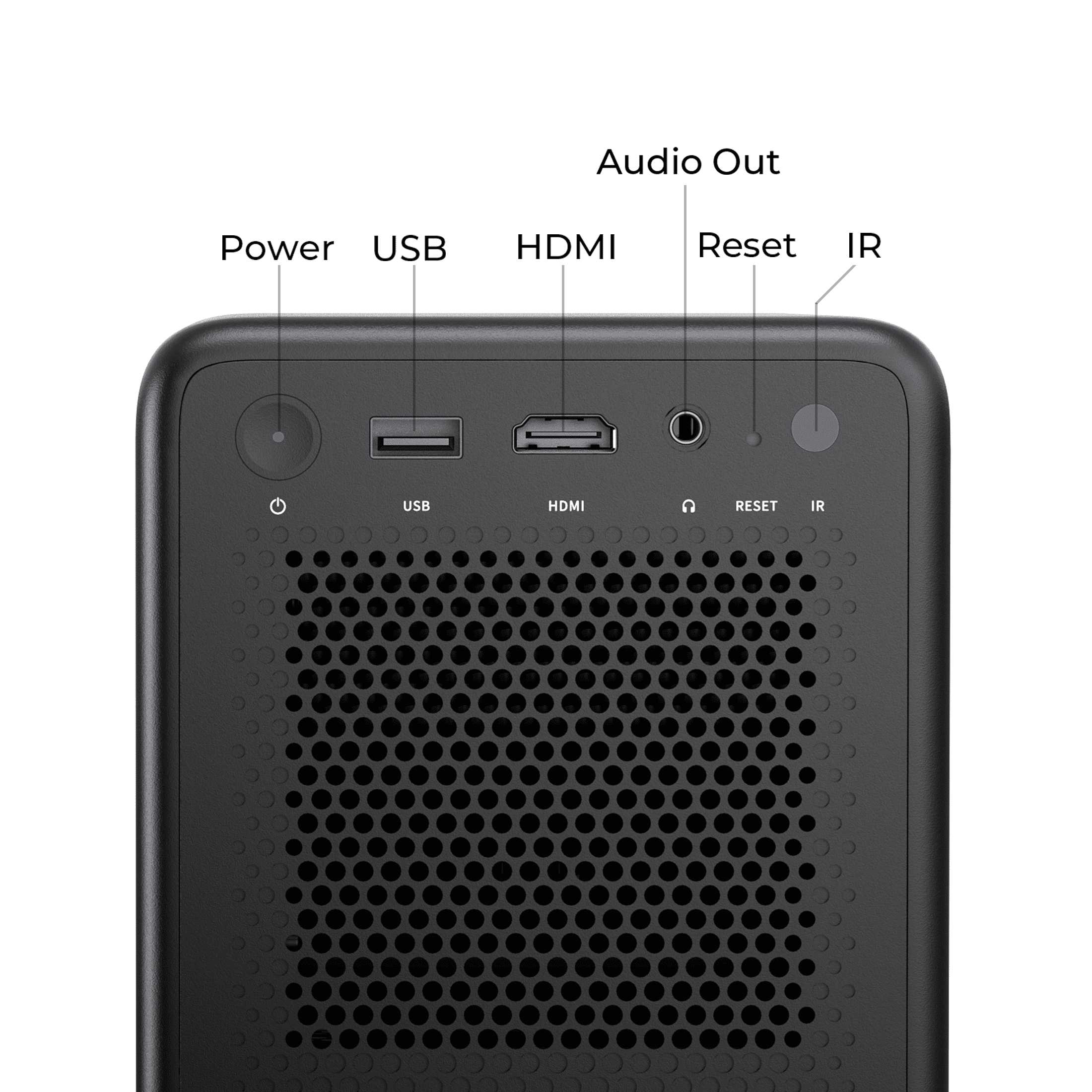 VANKYO Performance H500R Native 1080P Portable Projector, Built-in Roku TV, Full HD 5G Wifi & Bluetooth Outdoor Movie Projector, Auto-Focus & Auto-Keystone