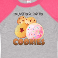 thumbnail image 4 of Inktastic I'm Just Here for the Cookies Boys or Girls Baby Bodysuit, 4 of 5