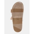 thumbnail image 5 of Time and Tru Women's Whipstitch Footbed Sandals, 5 of 5