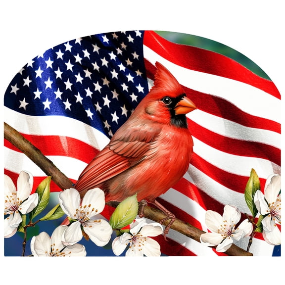 Briarwood Lane Spring Art Sign 8.25x10.25 American Cardinal For Spring Art Sign