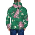 thumbnail image 5 of Zip Up Hoodies for Men - pink leopard Long Sleeve Comfrt Men'S Fashion Hoodies & Sweatshirts, Jackets for Men Hoodies Pullover Clothing Clothes with Pouch, 5 of 5