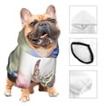 thumbnail image 3 of Balery Butterfly And Flowers Sudadera con Capucha para Perros Pequeños – Ropa para Mascotas, Disfraz para Perros y Gatos, Ideal para Fiestas y Cosplay-X-Small, 3 of 7