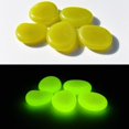 Large Yard Rocks Glow in The Dark Pebbles 50 Pcs Large Luminous Stones Resin Decorative ...