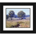 thumbnail image 1 of Gercken, Graham 24x20 Black Ornate Wood Framed with Double Matting Museum Art Print Titled - Farm Shed Australia, 1 of 4