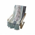 thumbnail image 3 of Vintage Nautical Tattoo Soft Flannel Fleece Throw Blanket, Windjammer Sailboat Dreamy Colors Sea and Sky, Cozy Plush for Indoor and Outdoor Use, 50" x 70", Ivory Pastel Pink, by Ambesonne, 3 of 5
