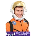 thumbnail image 2 of Combinaison Costume Astronaut Orange pour Adulte, 2 of 3