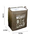 thumbnail image 3 of GFHFHITJ Large Storage Baskets, Kids Storage Basket For Organizing, Foldable Basket With Draw String Cover, Storage Basket For Organizing, Clothes, Toys, Towel, 3 of 6